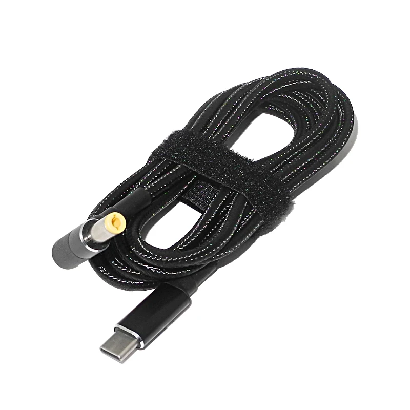 1.8 m 100W USB Typ C pre 5.5x2.5 mm Samec Konektor Prevodník USB C PD Nabíjačku DC Nabíjací Kábel Kábel pre Asus, Lenovo, Toshiba Notebook