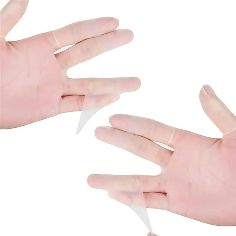 1 Balenie/1000 Ks Anti-statické Jednorazové Nail Art Rez Prst Postieľky Latex Ruky Ochranným Krytom Malý Rukavice, Chránič na DI
