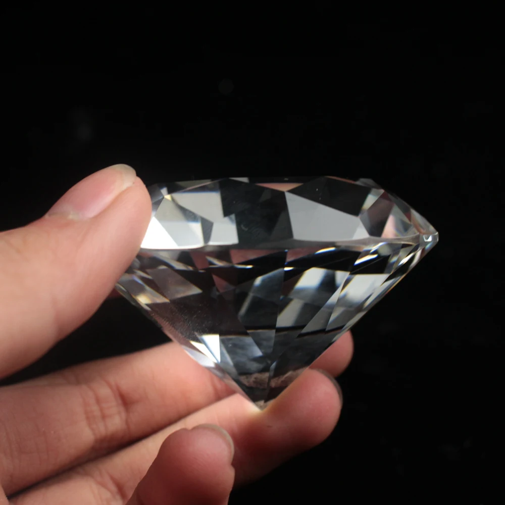 1 KS 6typ Kryštál Diamantu Figúrky Miniatúr, Fengshui Remesiel Domáce Dekorácie Aceessories