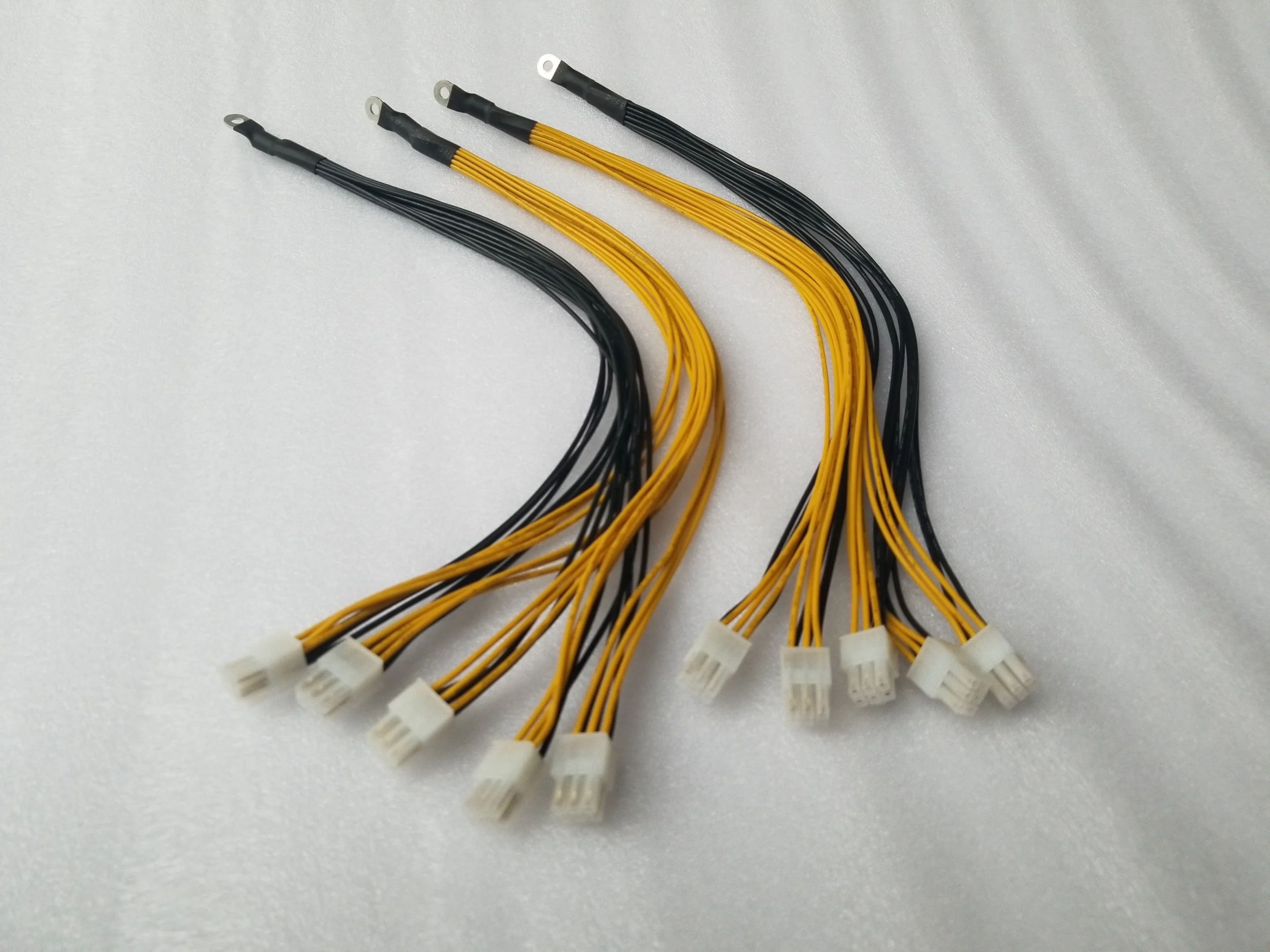 10 ks 6Pin Konektory Sever Napájací Kábel PCIe Express Pre Antminer S9 S9i L3+ Bitmain Baník PSU Kábel,Loď Cez DHL
