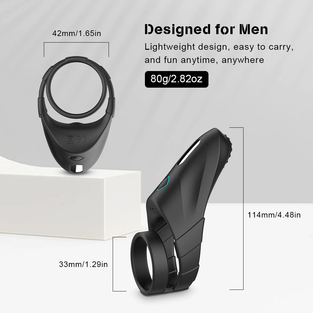 10 úrovne vibračný penis dvojité vibračný krúžok na penis krúžok sexuálnu hračku, mužský penis krúžok režim erekcie odolnejšie masér