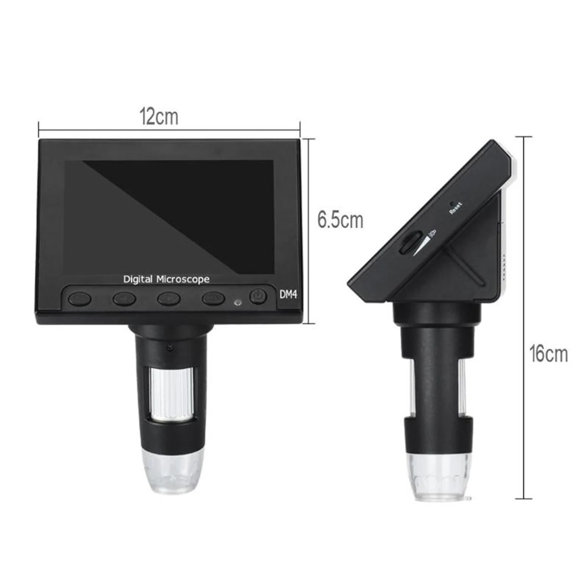1000x 2.0 MP USB Digitálny Elektronický Mikroskop DM4 4.3