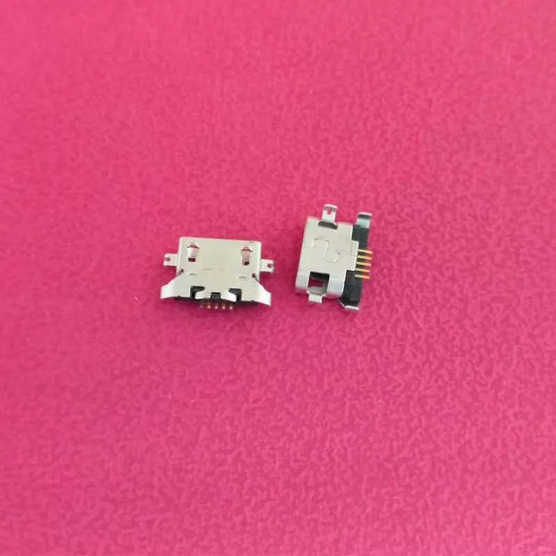 100ks Micro USB 5pin Nabíjačku Nabíjací port Konektor Pre Motorola Moto E3 G5 XT1672 XT1676 G4 Hrať XT1600 XT1601