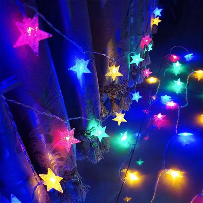 10M 6M LED Vianočné Hviezdy String Rozprávkových Svetiel Batérie/USB Remote Indoor/Outdoor Vence Pre Domáce Svadobné Party Nový Rok Dekor