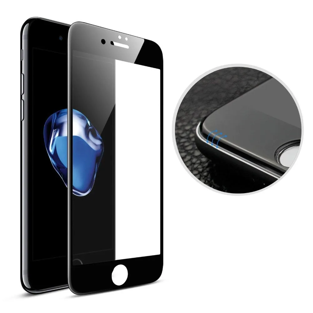 10pcs 3D Carbon Fiber Mäkké Hrany Rámu Tvrdeného Skla Pre iPhone 6 6 7 8 Plus X XR Xs Max Úplné Pokrytie Screen Protector