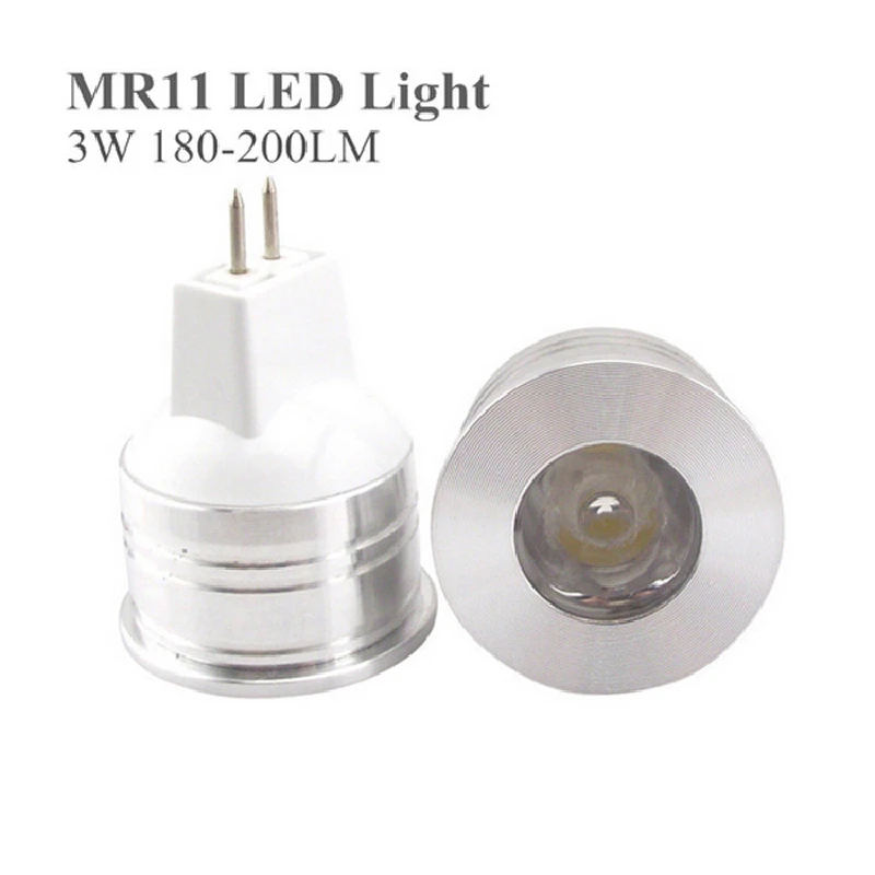 10pcs/veľa LED GU10 KLASU mini MR11 3w 35mm stmievateľné 2700k Teplá Biela denné svetlo Studené biele Bodové Svetlo, Žiarovka, Žiarivka nahradiť halogénové lampy