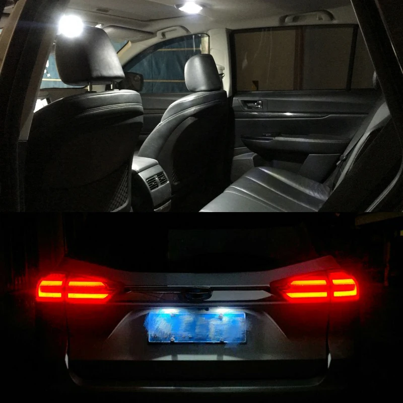 10pcs W5W T10 LED Interiér Dome Žiarovky Auto Odbavenie Parkovanie na Čítanie špz Svetlo 168 12V pre auta vw audi bmw, mazda ford