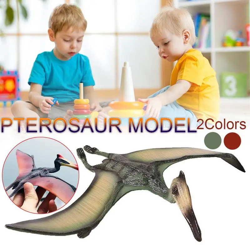 17*25*2 CM/ Deti Hračka Dinosaur Pterosaur Dinosaura Simulačný Model Pevné Plastové Hračka Dinosaur Akčné Figúrky deti prítomný