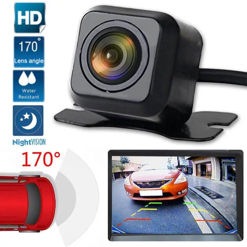 170 Široký Uhol Auto Auto Parkovacia Kamera Nepremokavé Nočné Videnie Reverznej Parkovanie Cam Automobily Nákladné Auto High-Definition Kamery