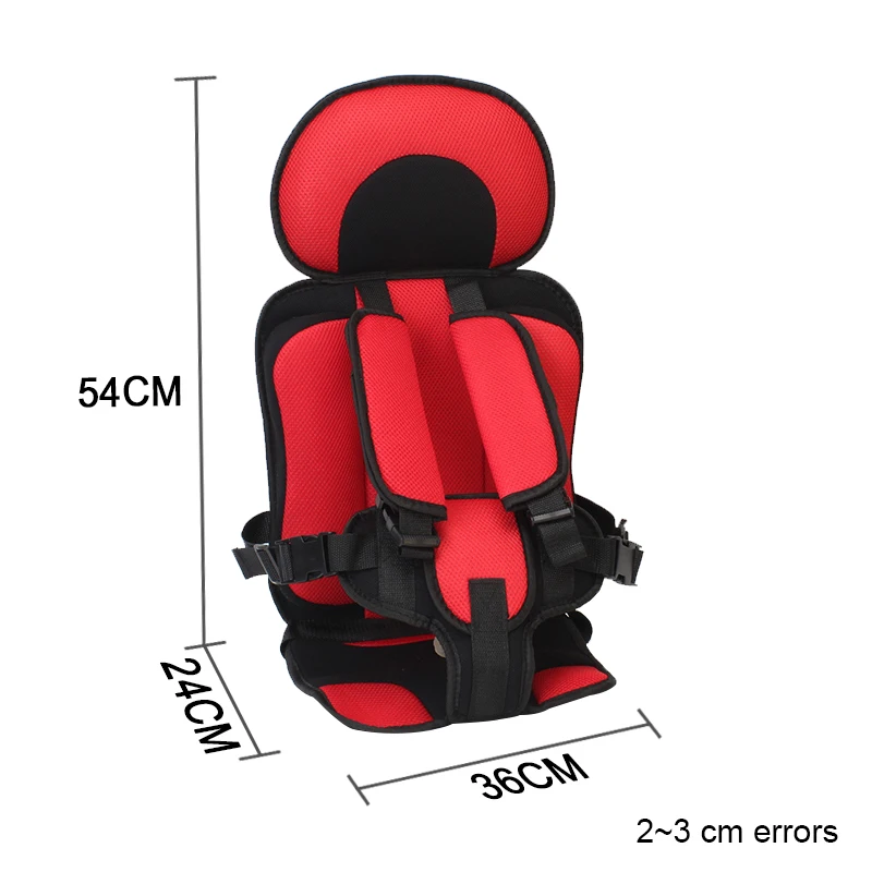 1PC Pohodlné Baby Sitting Mat Deti Prenosné Cestovanie Stoličky Vankúš s Bezpečnostným Pásom Toddle Sídlo Rohože pre Dieťa Veku 6M~12Y