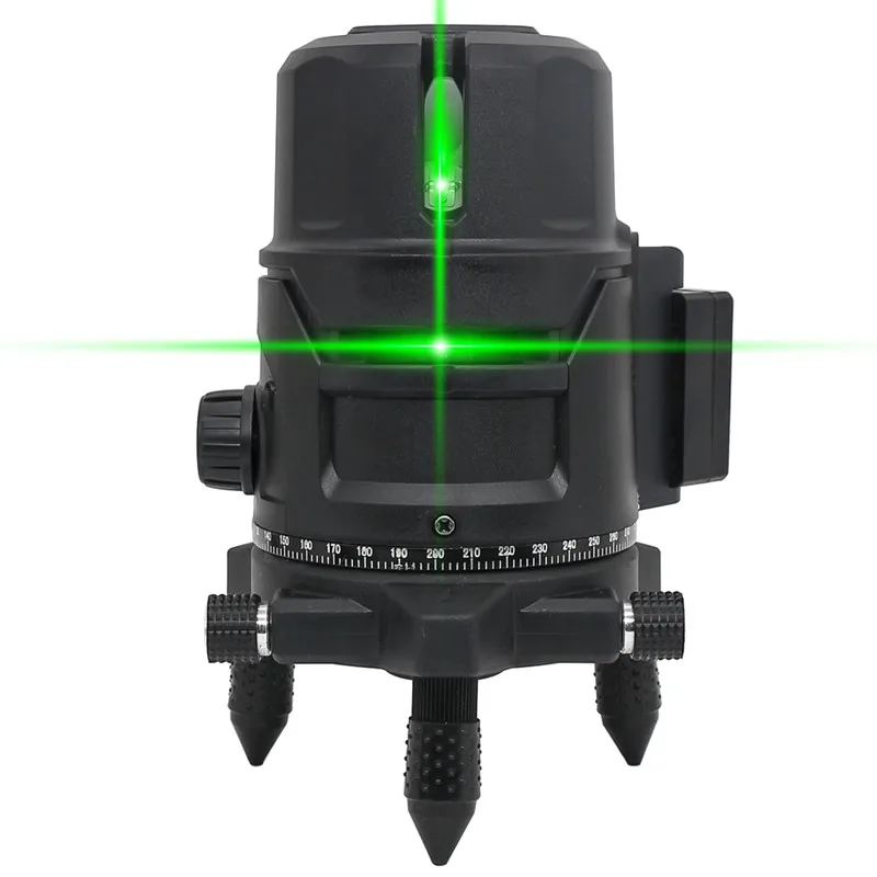2/3/5 Line Cross Laser Úrovni Automatickom Vyrovnanie Rotačné Krytý Vonkajší Zelená Čiara Modrá Čiara Horizontálne Vertikálne Merania