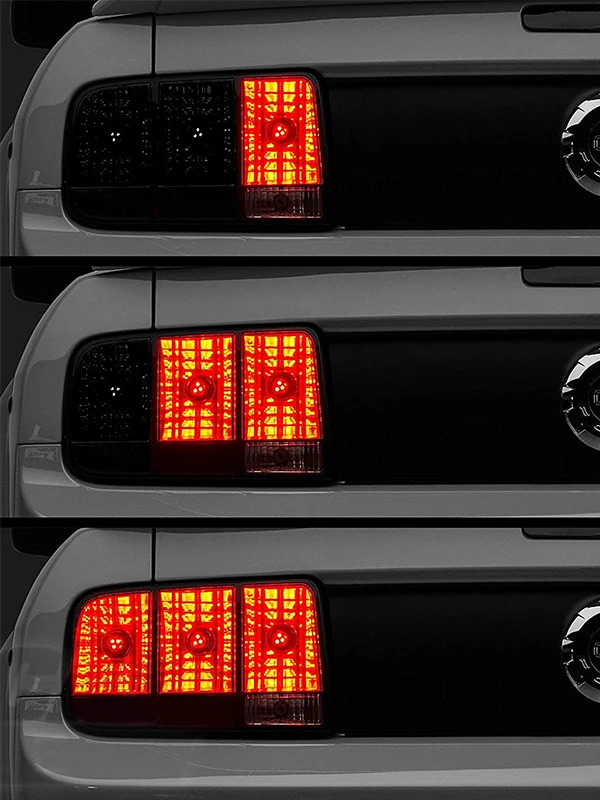 (2) 3-Step Sequential Dynamický Chase Flash Modul Políčok Pre Auta Ford Mustang taillamp Dopredu alebo Dozadu Zase Signálneho Svetla