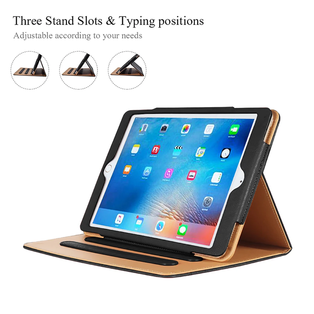2017 2018 iPad 5/6th Generácie 9.7 Prípade Flip Cover Pre iPad Vzduchu Vzduchu 1 2 Pre Tablet Shell Stojan na Ochranu Fundas Coque