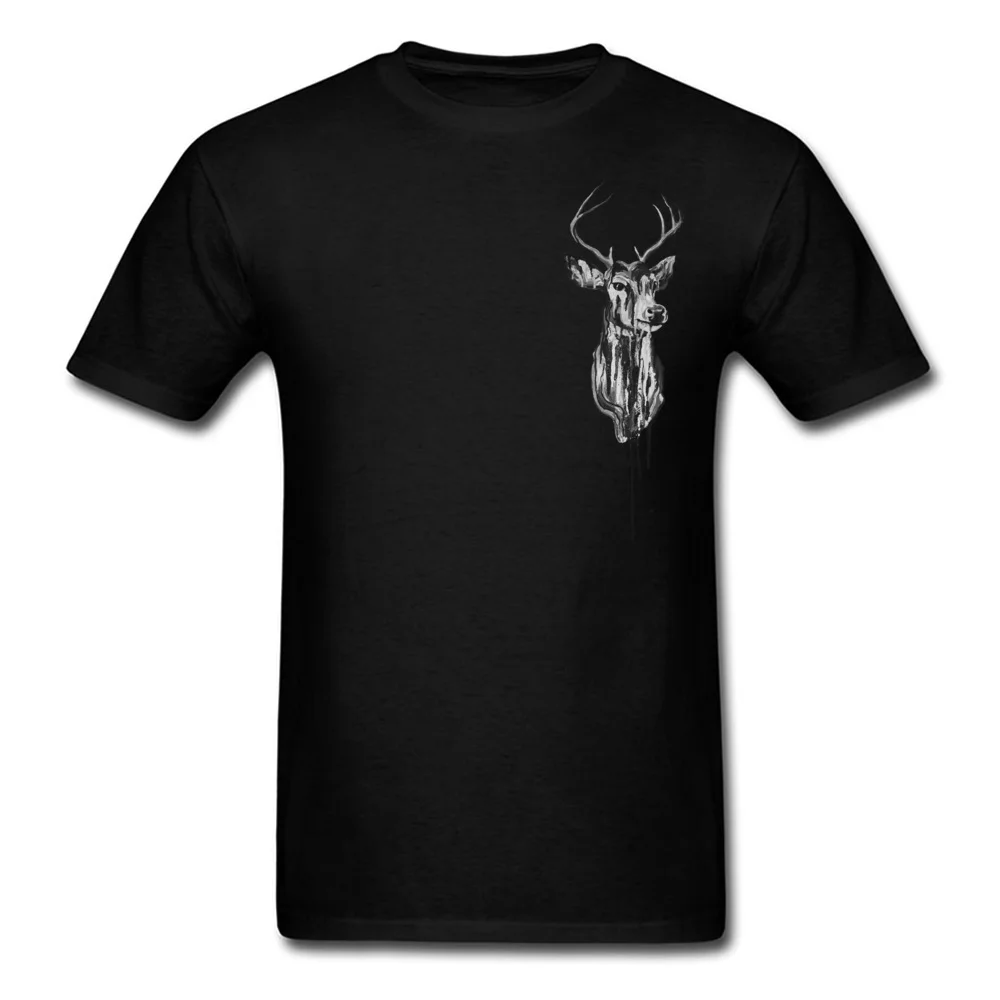 2018 Najnovšie Street Tee-Shirts Najvyššej Kvality Hallowmas Vianočné Elk T Shirt Pre Mužov Nový Príchod Módne Bežné Topy Tees Na Predaj