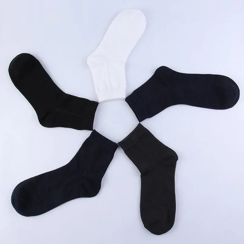 2018 Nový Záznam hot predaj teplý bežné práca business klasické Šaty Ponožky pánske Ponožky Vysokej Quality10pcs=(5pair) Bavlnené Ponožky