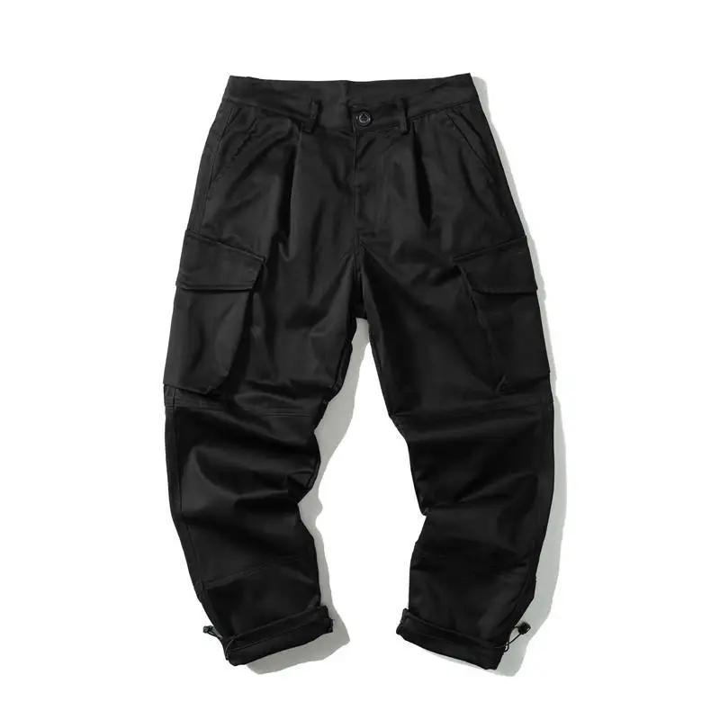 2020 Nové Mužov Black Hárem Cargo Nohavice Hip Hop Streetwear Punk Taktické Nohavice Joggers Muž Bezec Nohavice Oblečenie WG922