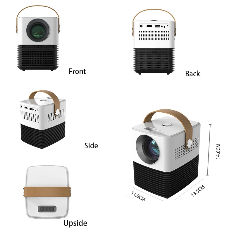 2020 Vivicine Y7 LED Mini Projektor,Vrecko Domáce Kino Proyector s HDMI, USB,Video Beamer Možnosť Android Bluetooth Projetor