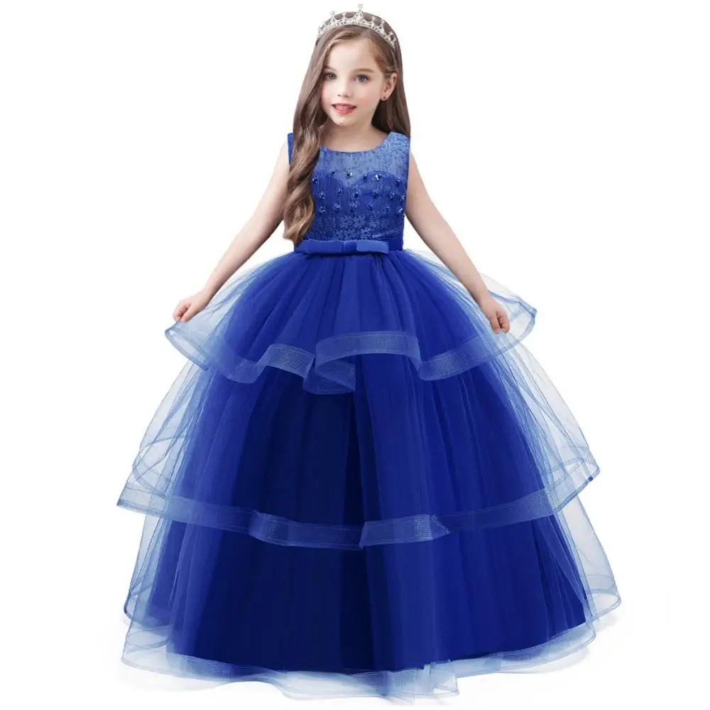 2020 Zimné Dievčenské Šaty Deti Šaty Pre Dievčatá Večierok Elegantné Princezná Šaty Svadobné Šaty Deti Oblečenie 3 10 14 Rokov