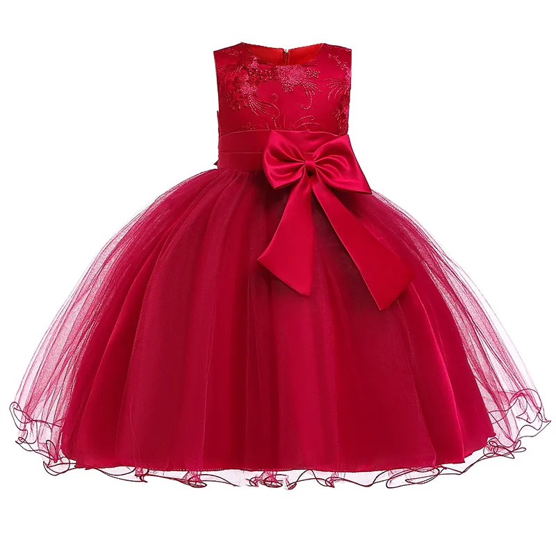 2021 Detí, Narodeniny Princess Party Šaty Dievča Dieťa Čipky Dieťa Elegantné Šaty Dieťa Dievča Oblečenie dieťa oblečenie vestido