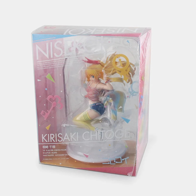 23 cm Nisekoi Chitoge Kirisaki akcie obrázok PVC Bábika anime hračky kolekcia pre priateľa darček