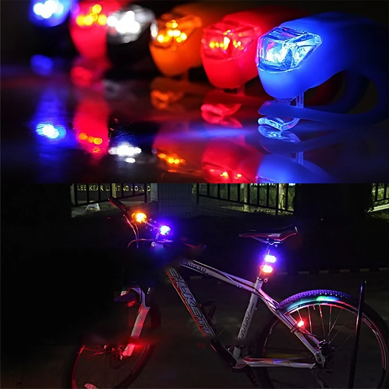 2ks Nabíjateľné 3 LED stropné Svetlá USB Hi-Lo Lúč Flash Bicykli Hlavu, Chvost Zadné Svetlo Nastaviť Baterky Bezpečnostné Upozornenie Cyklistické Svetlo