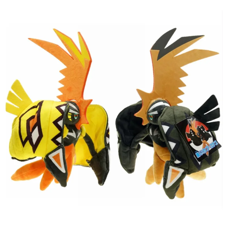 35 cm Tapu Koko Plyšové Hračky, Kreslené Mäkké, Vypchaté Žltý Vták, Zviera Bábiky Narodeniny Darček pre Deti
