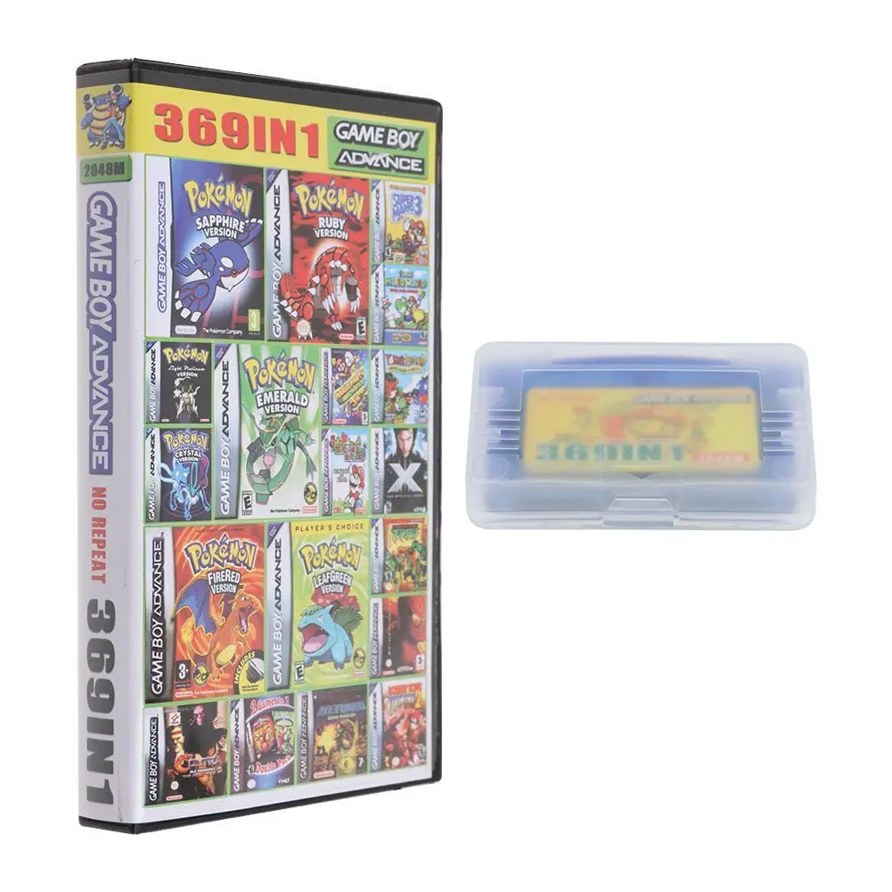 369 1 Retro Hry, Kartové Mario Rockman 32-bitové Hry Kazety pre GBA SP NDS Multi-Hry Zberu Karty Vinobranie Hry