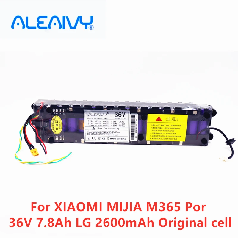36V 7800mAh M365 Skúter Batéria LG Bunka pre Xiao Mijia M365 Smart Elektrický Skúter BMS Doska Skateboard Napájanie