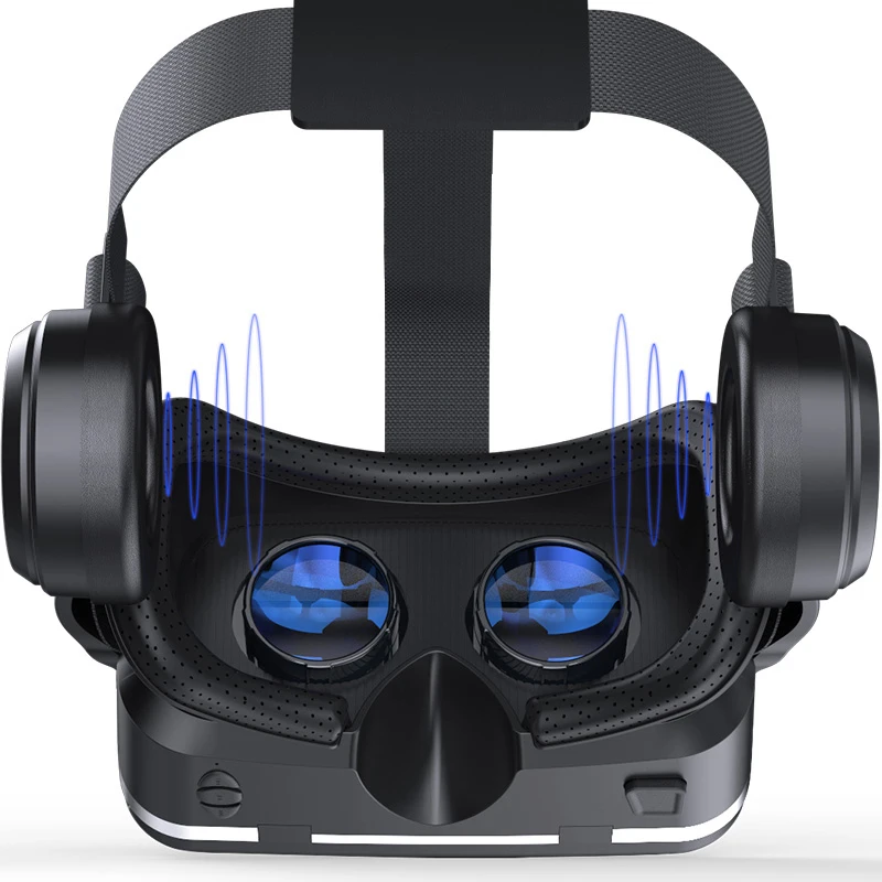 3D Okuliare Stereo Virtuálnej Reality, Kartón Headset Prilba Bluetooth Hj