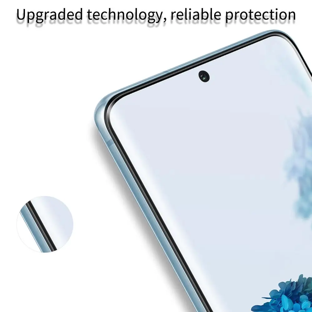 3D Sklo Screen Protector Samsung S20 /Plus/Ultra NILLKIN DS+MAX Plné lepidlo Kryt Screen Protector 9H Ochranné Sklo