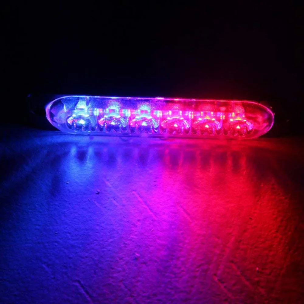 6 LED Auto Strobe Výstražné Svetlo s Synchronizácie 12-24V polícia Tiesňové Blikajúce Lightbars Povrchová Montáž Výstraha Nebezpečenstvo Lampa