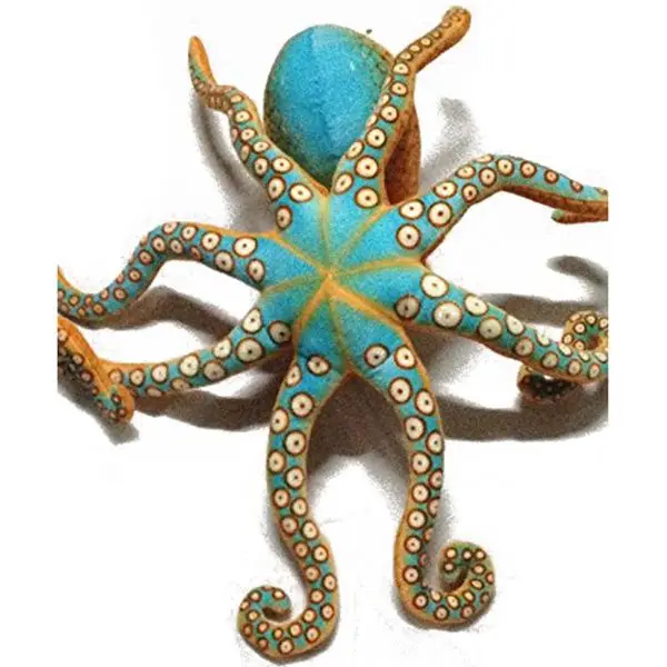 80 CM Veľké Zábavné, Roztomilé Squid Octopus plyšáka Mäkké Plyšové Hračky Bábiky, Vankúš, Dekorácie, Darčeky