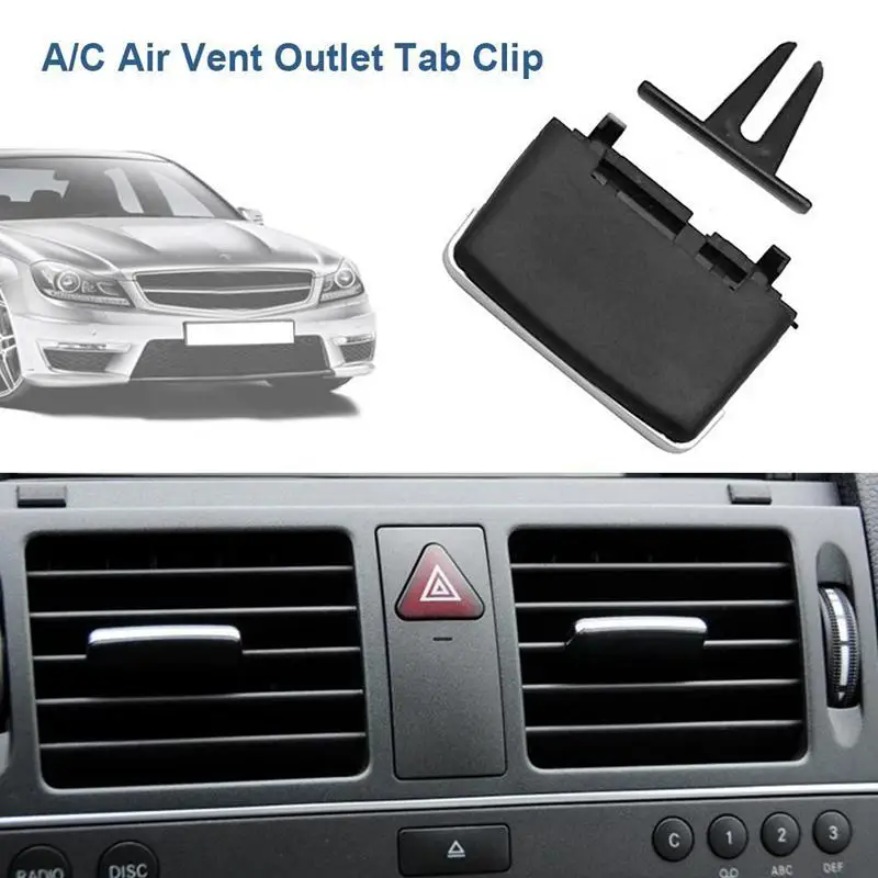A/C Air Vent Zásuvky Kartu Klip Opravy Kit pre Mercedes-Benz W204 C180 C200 C260