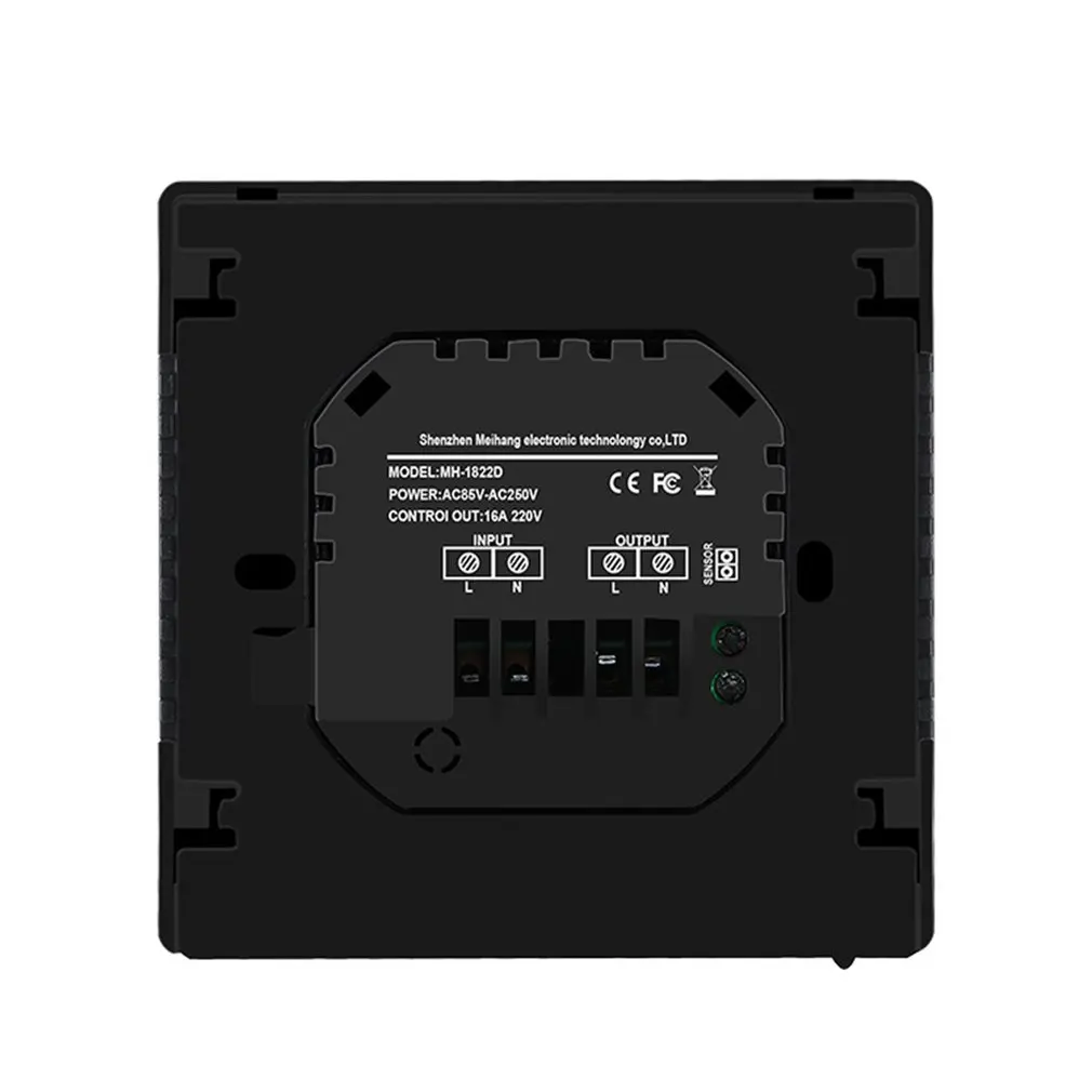 AC85-250V LCD Dotykový Displej S-mart Termostat Elektrické Podlahové Kúrenie Termostato S-mart Regulátor Teploty pre Domov S WIFI
