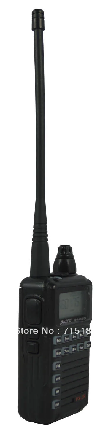 Aktualizovaná Verzia Puxing PX-2R VHF TX & RX, + UHF RX FM vysielač s LCD Klávesnica pre bezpečnosť,hotel,šunka