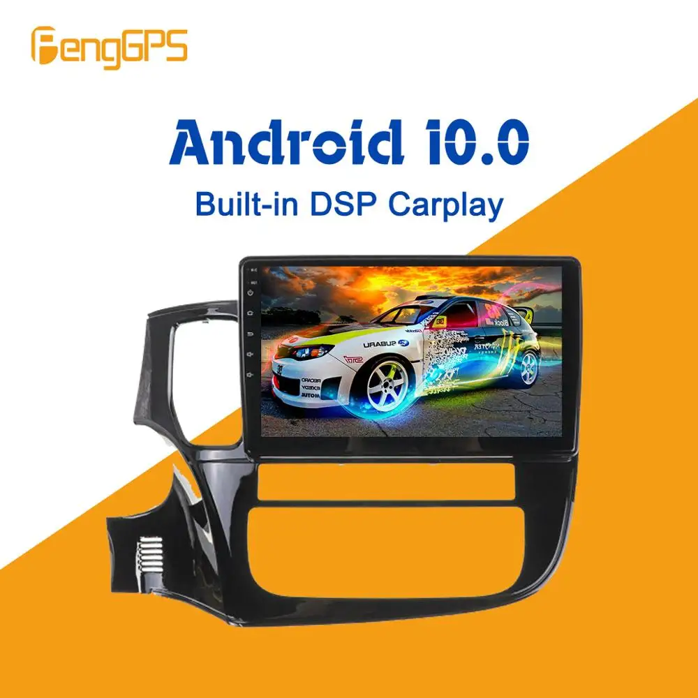 Android 10.0 px5 DSP Carplay Auto multimediálne IPS displej Nie DVD Prehrávač Rádia Pre Mitsubishi Outlander 2013 - 2018 GPS Navigácie