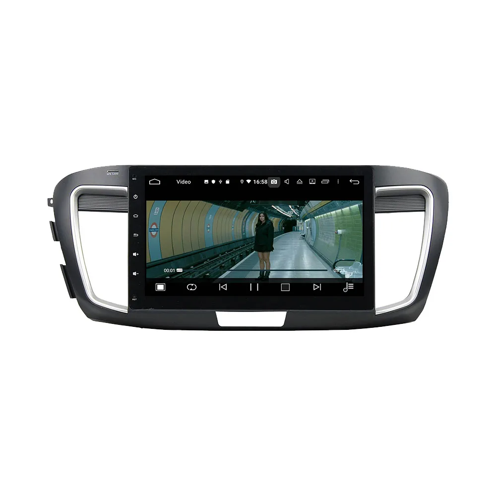 Android 10 Auto Nie DVD Prehrávač, GPS Navigáciu Multimediálny Prehrávač Pre Honda Accord 9 2012-2017 Multimediálny Prehrávač Auto Rádiová jednotka