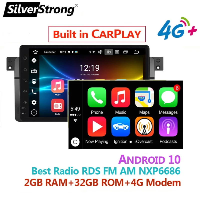 Android10,9 palcov,DSP Auto, DVD, Radio,pre BMW E46,318 325 320 M3 3 série,s Navi GPS,Carplay,Optický Kábel 6M