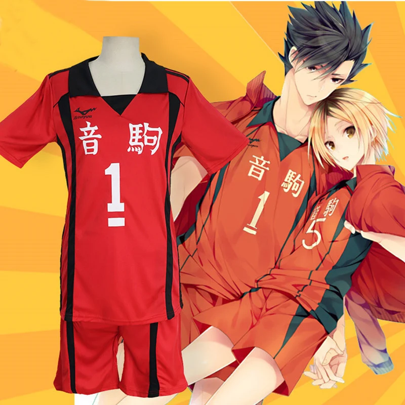 Anime Haikyuu Cosplay Kostým Nekoma Vysokej Volejbal Klub Tím Kenma Kozume Oblečenie Kuroo Tetsurou Športové Dresy Jednotné