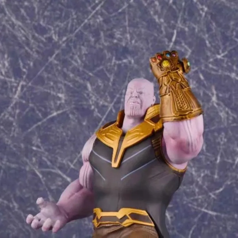ARTFX Thanos Akcie Obrázok Modelu Figúrka PVC Zbierku Hračiek Darček Deti Hot Hračky, Bábiky Anime