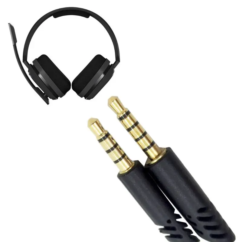 Audio Slúchadlá Kábel s ovládaním Hlasitosti pre Astro A10 A40 G233 Herné Headset Q6PA
