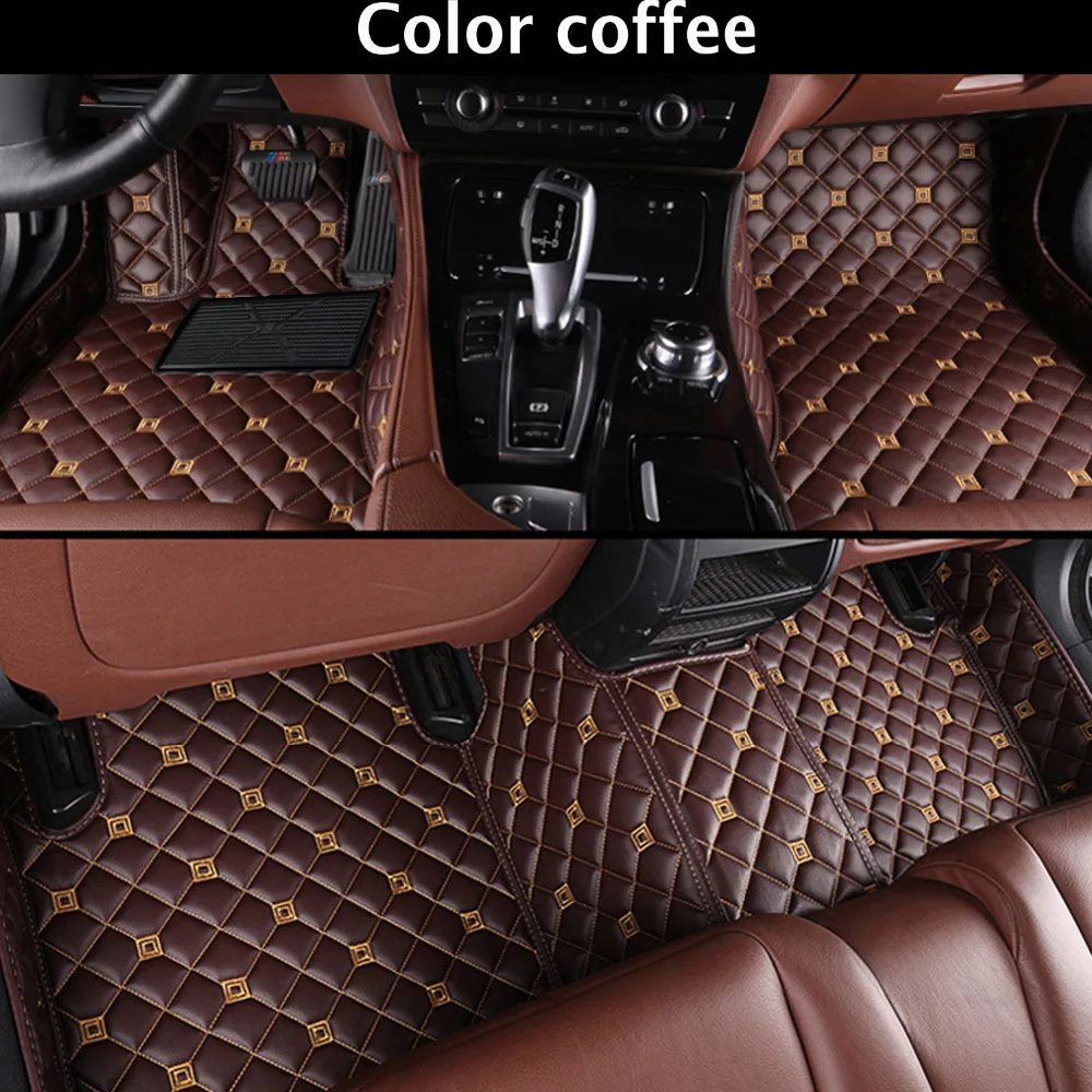 Auto podlahové rohože pre Mercedes Benz G350 G500 G55 G63 AMG W164 W166 M ML GLE X164 X166 GL GLS 320 350 400 420 koberec