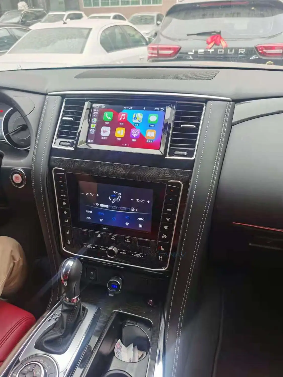 Auto rádio audio 2 din Android prijímač pre Nissan patrol Y62 2012-2019 auto multimediálny prehrávač GPS navi Upravené tak, aby v roku 2020 nové Video