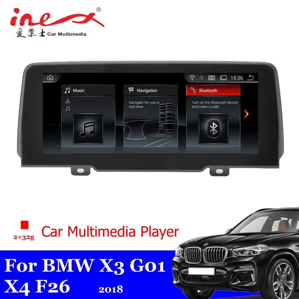 Auto Stereo Audio Video Systém Pre BMW X3 G01/X4 F26 2018 Príslušenstvo Android Multimediálny Prehrávač GPS Navigácie