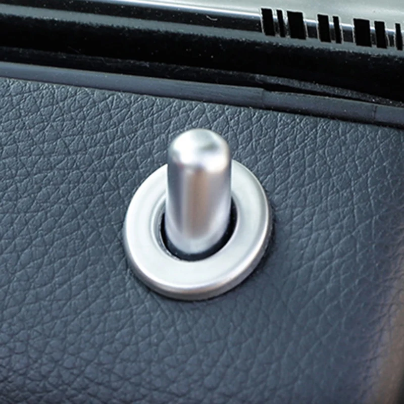 Auto Styling Dvere Auta Pin Výťah Zámok Výzdoba Zahŕňa Skrutka Kruhu Výbava Flitrami Na Mercedes Benz Glc C180L E200L E Trieda C Trieda