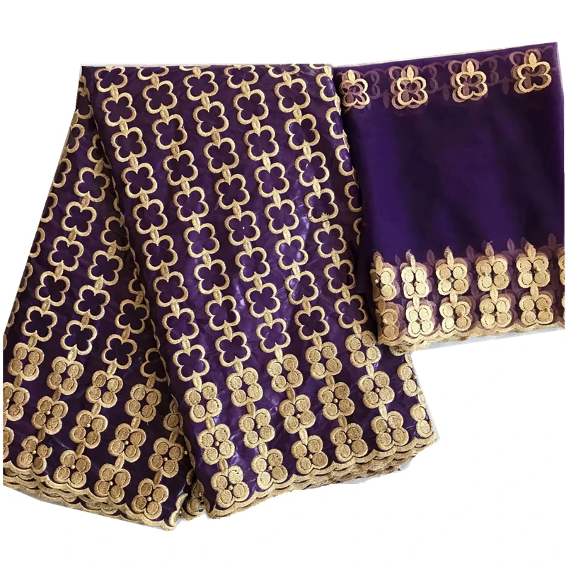 Bazin riche výšivky fialová bazin brode textílie 2020 najnovšie afriky čipky textílie na svadby, žakárové Guinea Brocade materiál