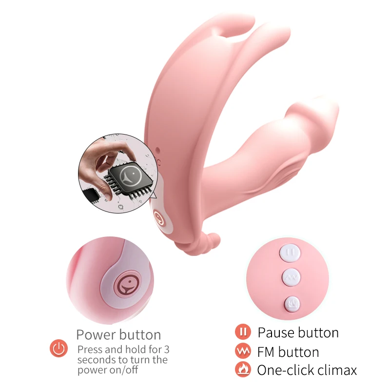 Bezdrôtové diaľkové ovládanie na vonkajšie nosenie penis realistické dildo bielizeň Žien masturbácia, hračky, g mieste hračky pre dospelých