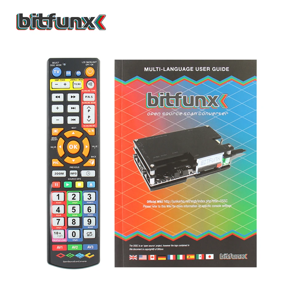 Bitfunx OSSC Open Source Scan Converter DCHDMI Converter Držiak pre Odrazové Herné Konzoly PlayStation1,2/Xbox jeden 360/Atari Série