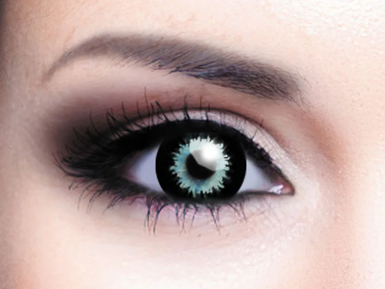 Black Hera čierne kontaktné šošovky od 0,0 do-6.0, farebné očné šošovky, pre dobrý zrak, diopter šošovky