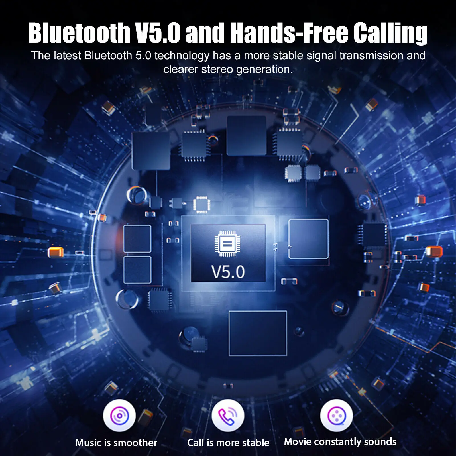 Bluetooth 5.0 Headset TWS Plnenie Box Bezdrôtové Slúchadlá Slúchadlá 8D HD Stereo Surround Zvuk Touch Ovládania Slúchadlá Ucho